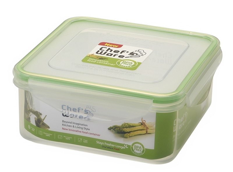 Пластиковый контейнер с отделами и замками BPA FREE IS-127 850 мл