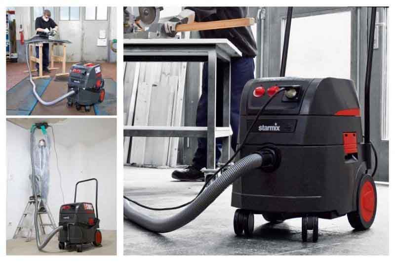 Промышленные пылесосы для особых нужд - для сбора опилок