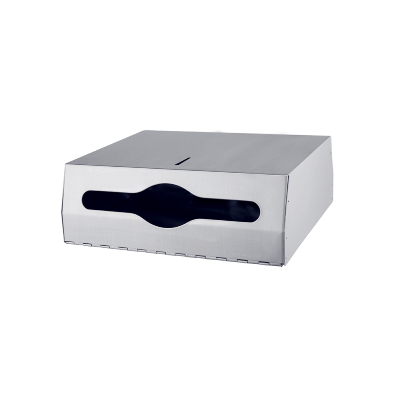 Диспенсер листовых полотенец "Популярный MAXI" металлический, полированный MERIDA AQP101