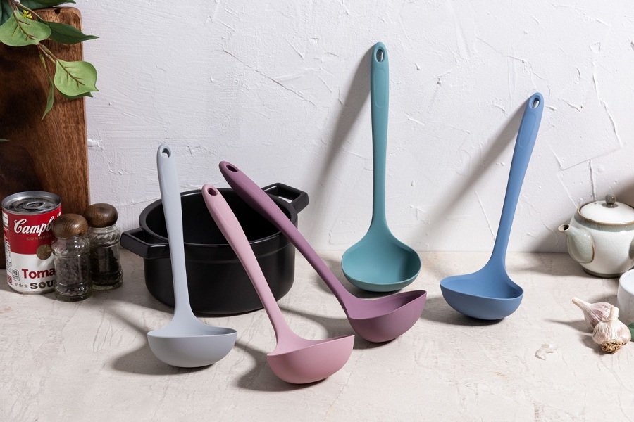 Силиконовый половник KF Pastel