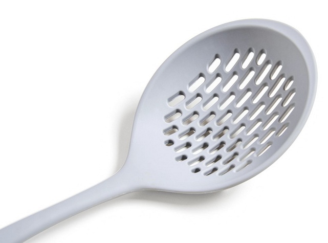 Силиконовая ложка - шумовка KF Pastel