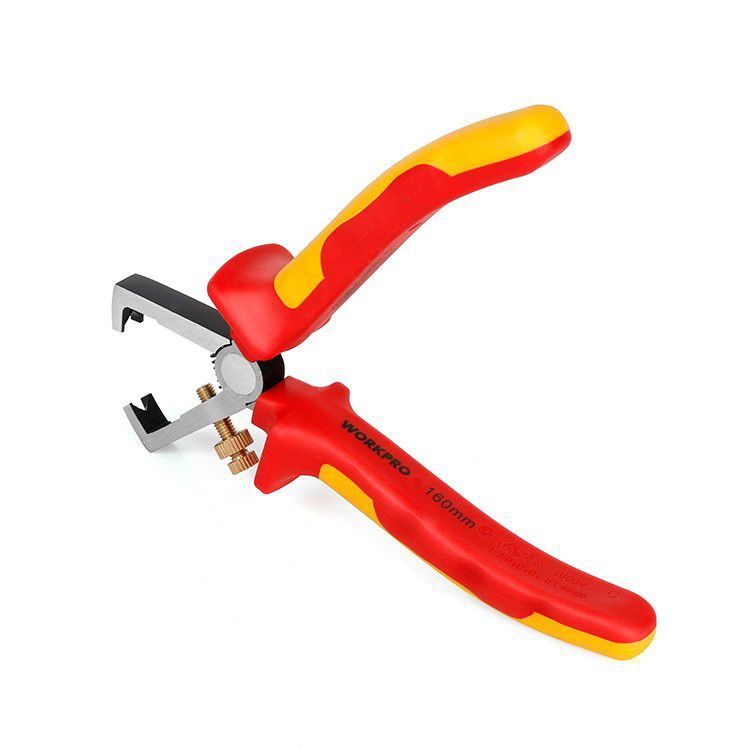 Кусачки диэлектрические для снятия изоляции 160 мм (до 1000 В) WORKPRO