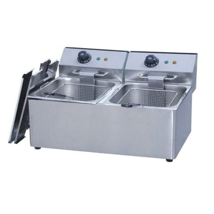 Фритюрница Ksitex JS-82 2 секции по 5,5 л (5,5+5,5 литров)