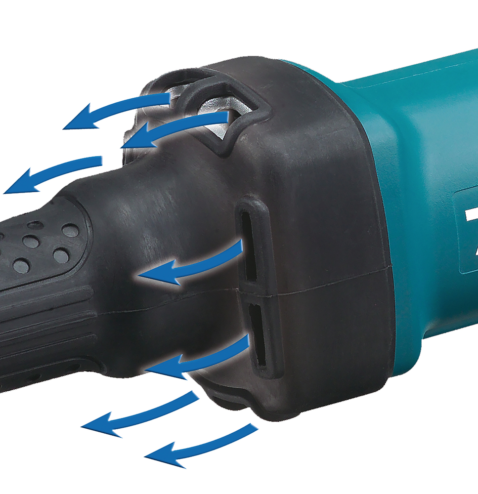 Прямая шлифмашина электрическая Makita GD0600 400 Вт, 6 мм, 25000 об/мин