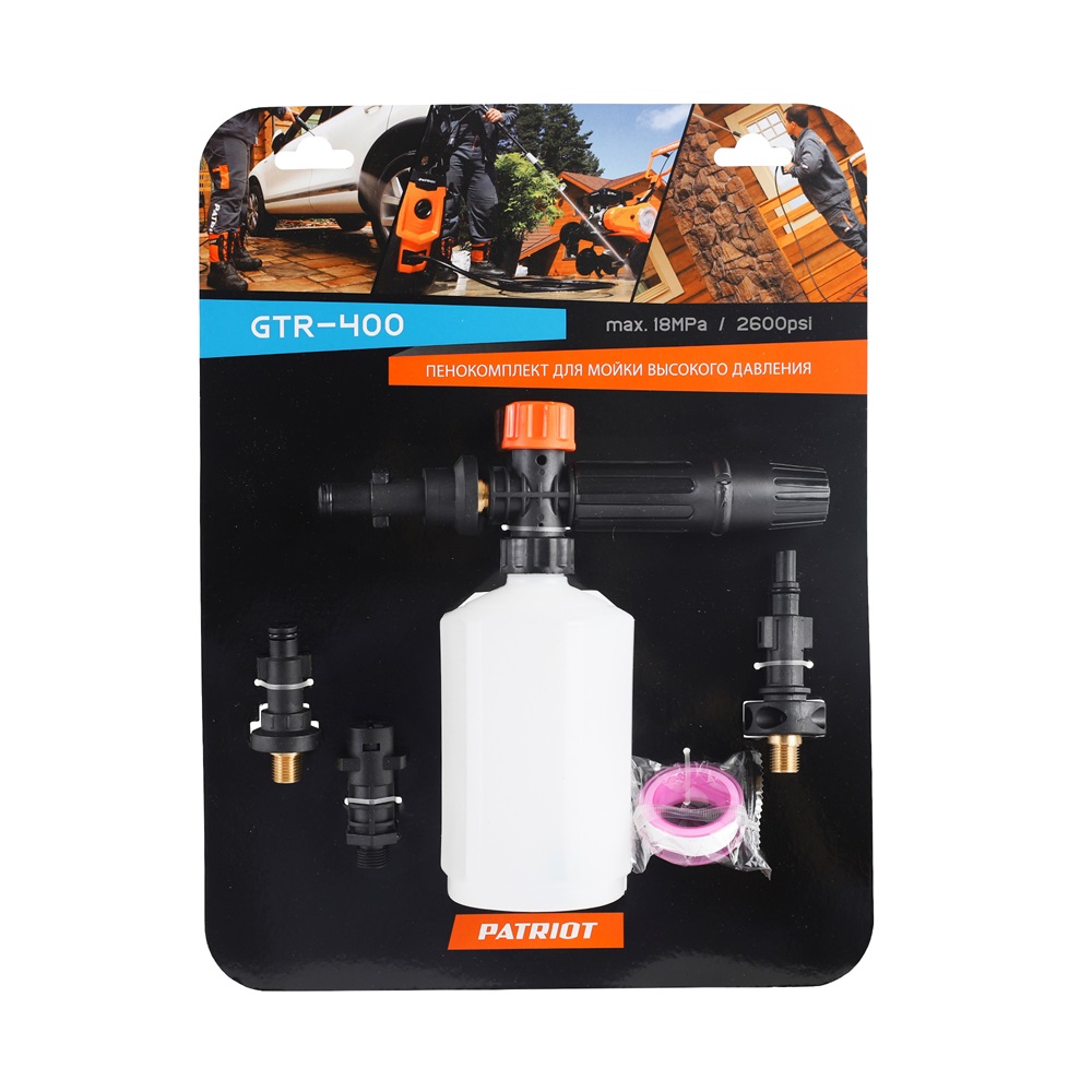 Пенокомплект PATRIOT GTR 400 для минимоек