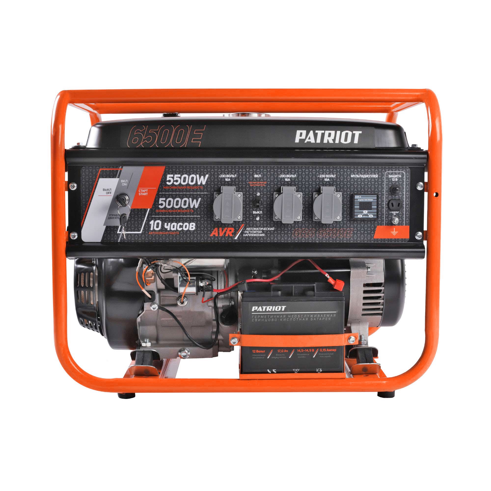 Генератор бензиновый PATRIOT GRS 6500 E