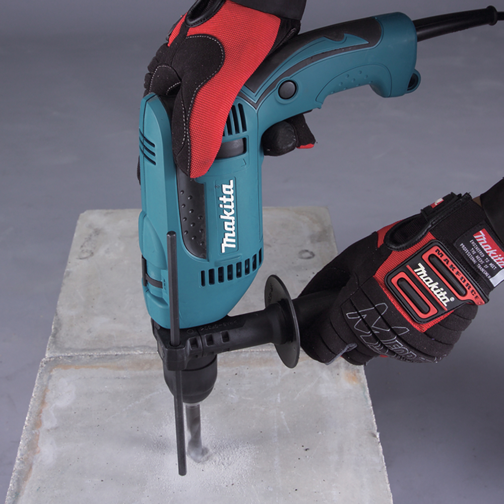 Дрель ударная электрическая Makita HP1641F 680 Вт, БЗП-13 мм, 0 - 2800 об/мин