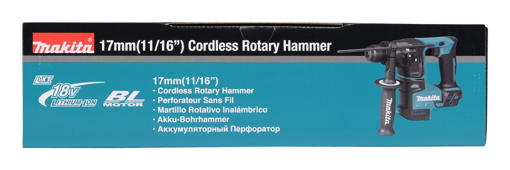 Перфоратор аккумуляторный Makita DHR171Z LXT 18В, 17 мм, 1,2 Дж, SDS-PLUS, без акб и ЗУ