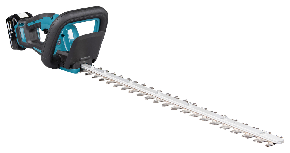 Кусторез аккумуляторный Makita DUH606RT LXT BL 18В, 320 Вт, 60 см, 4000 рез/мин, диам.раск.20 мм, XPT, (BL1850B,DC18RC)