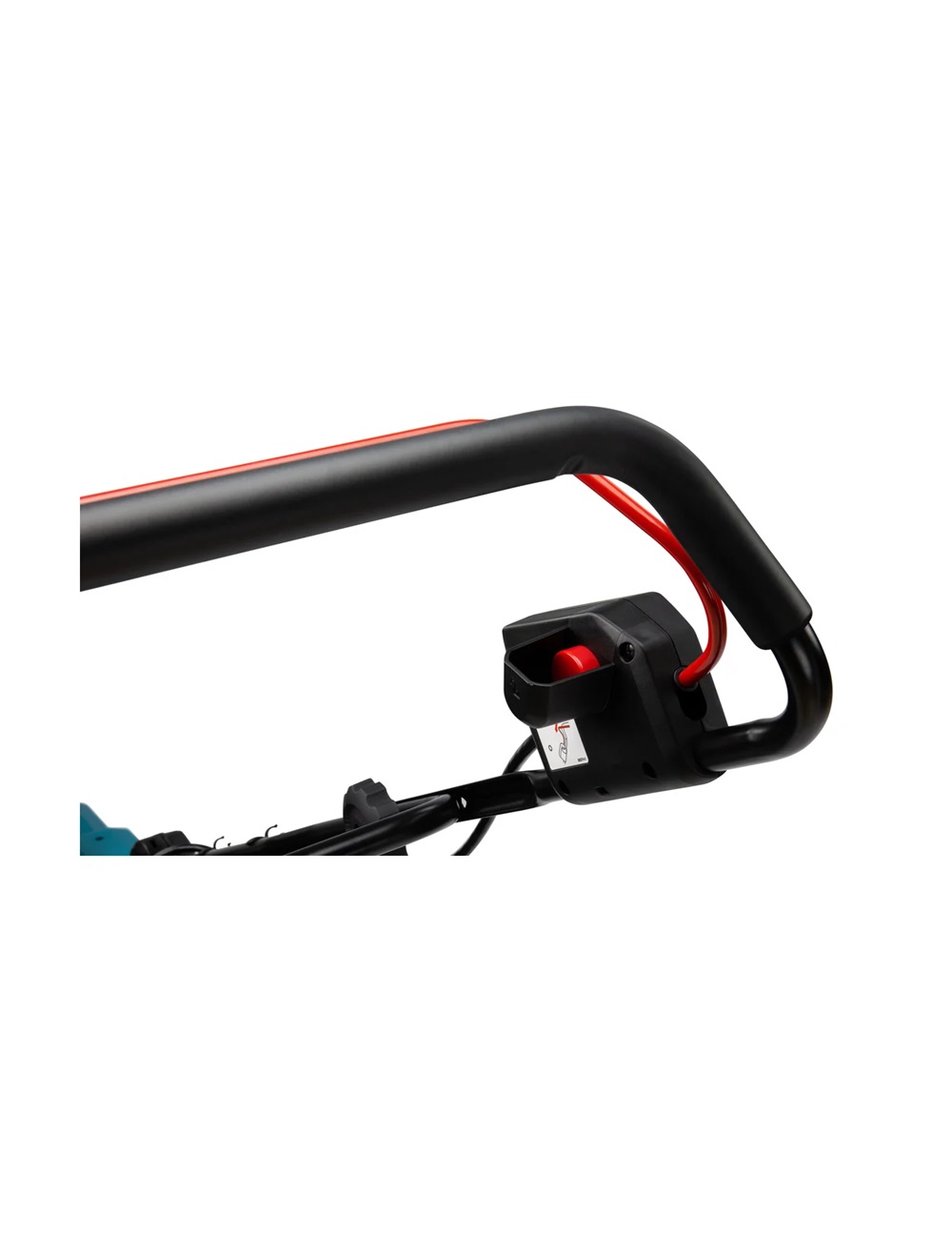 Газонокосилка аккумуляторная Makita DLM382CM2 LXT 2х18 В, 900 Вт, ширина 38 см, травосборник 40 л, 3в1, (2xBL1840B, DC18SH)