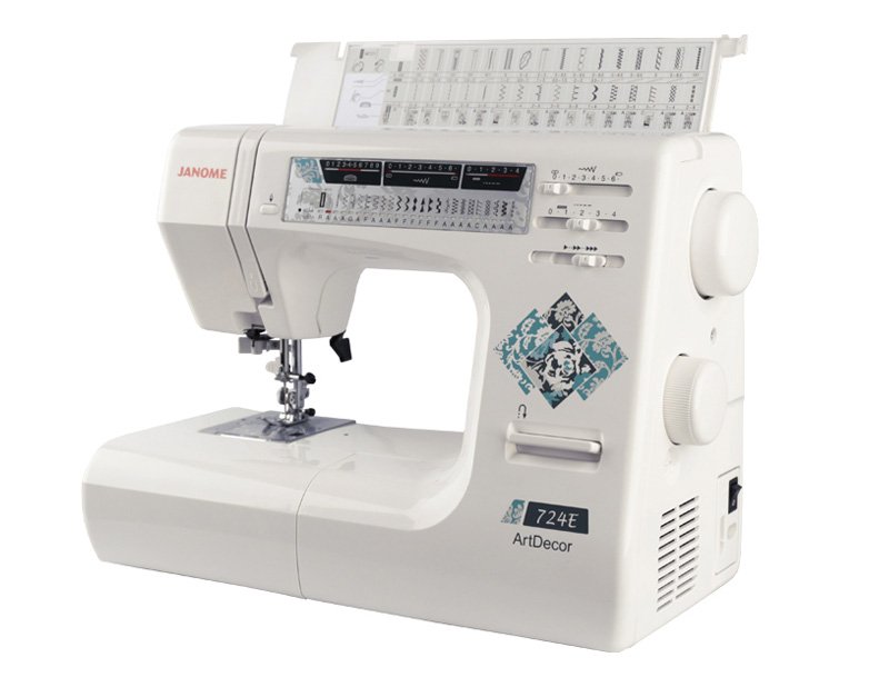 Электронная швейная машина Janome ArtDecor 724E