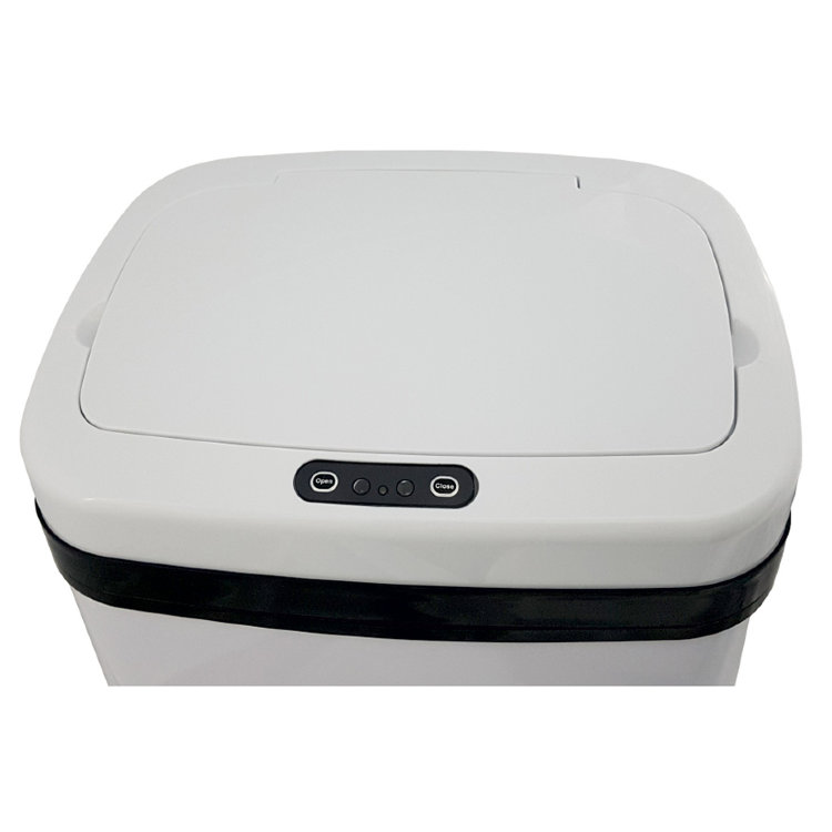 Урна сенсорная с автоматически открывающейся крышкой AGB-20W (белая)