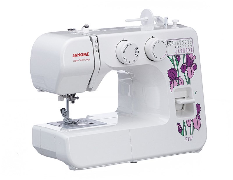 Электромеханическая швейная машина Janome 5117