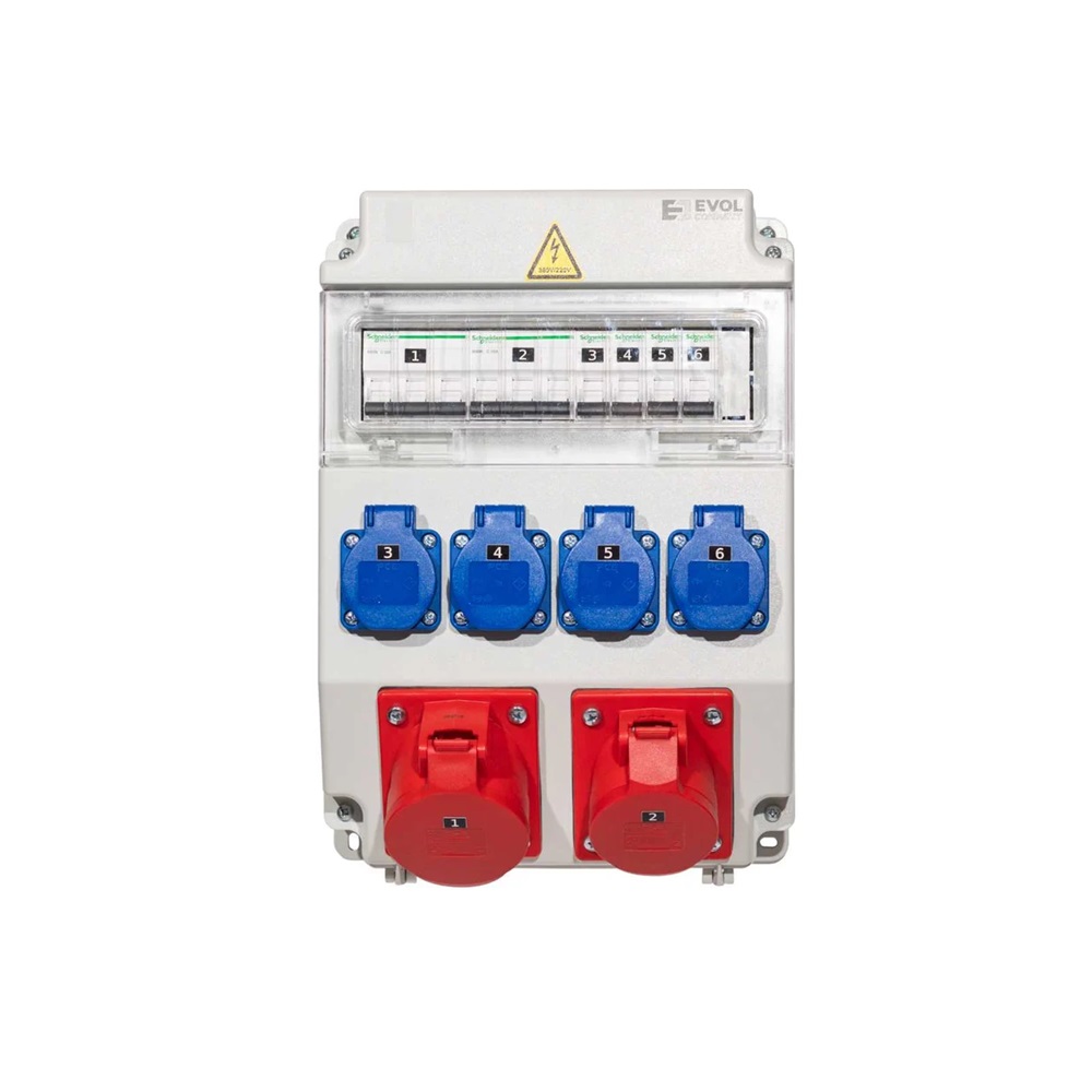 Навесной щит с розетками 220В + 380В EVOL COMBOX 11 0102-009-1