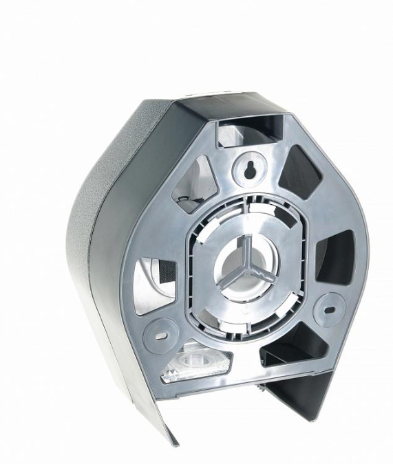 Диспенсер туалетной бумаги MINI MERIDA UNIQUE GLAMOUR BLACK LINE BUH269