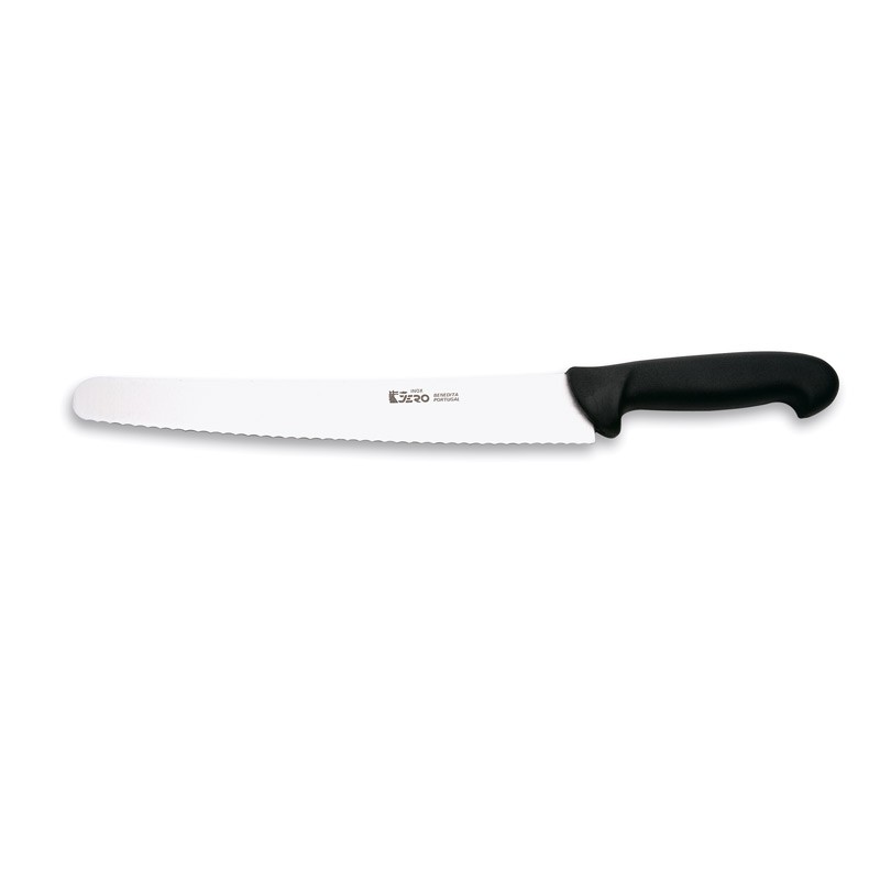 Нож кухонный для хлеба Jero P3 25 см черная рукоять
