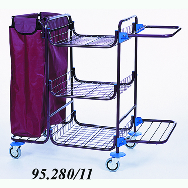 Тележка для горничной «Спектр» базовая модель 95.280