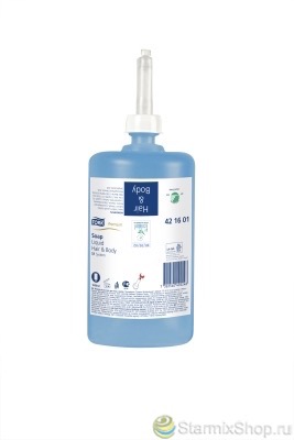 Tork Premium жидкое мыло-гель для тела и волос, арт. 421601