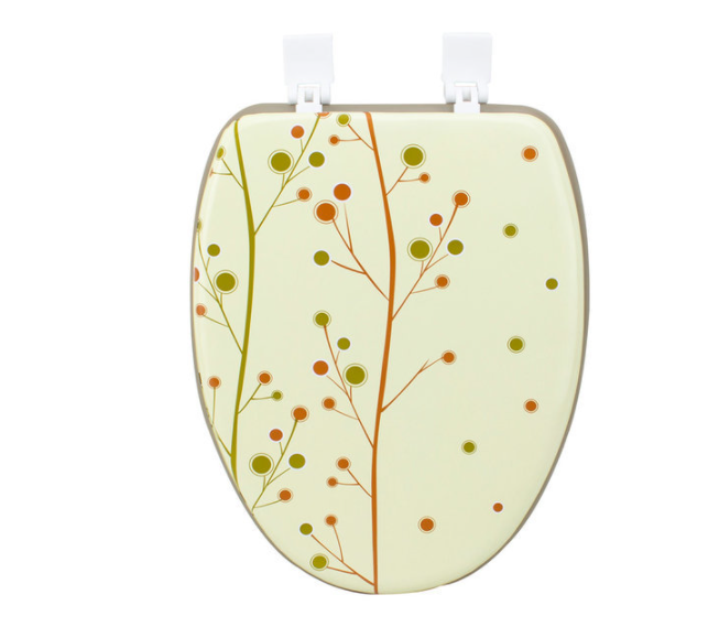 Мягкое сиденье для унитаза GREENWOOD-O (коричневый)