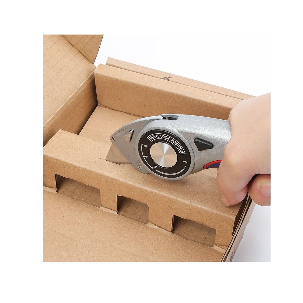 Нож с поворотным лезвием, алюминиевый +6 лезвий WORKPRO