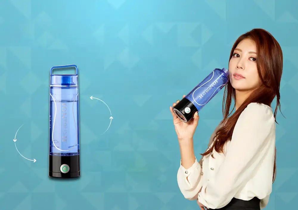 Портативный генератор водородной воды H2 0,5 л.