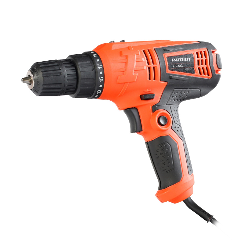Дрель-шуруповерт сетевая PATRIOT FS 303, 330 Вт