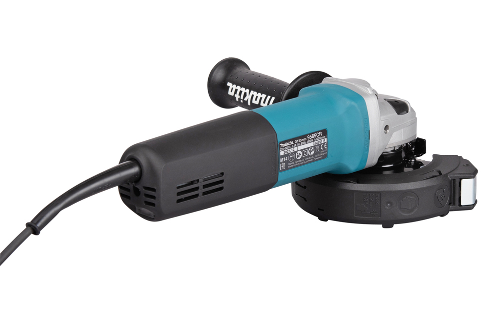 Угловая шлифовальная машина электрическая Makita 9565CR 1400 Вт, 125 мм, 12000 об/мин