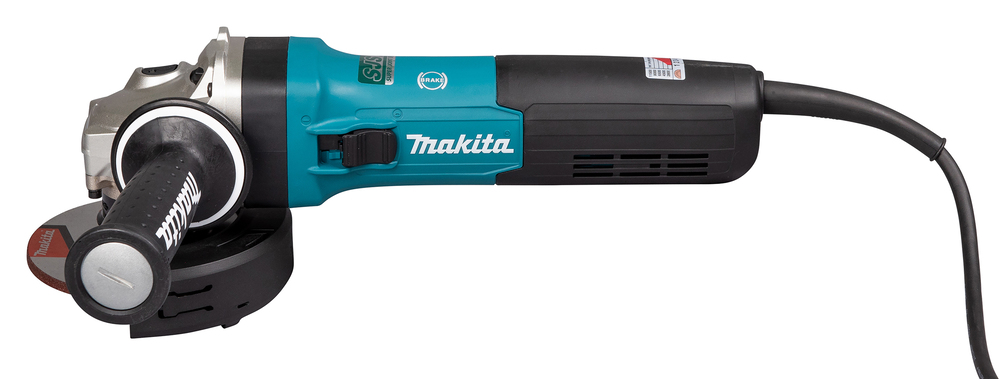 Угловая шлифовальная машина электрическая Makita GA5091X01 1900 Вт, 125 мм, 2800-11500 об/мин