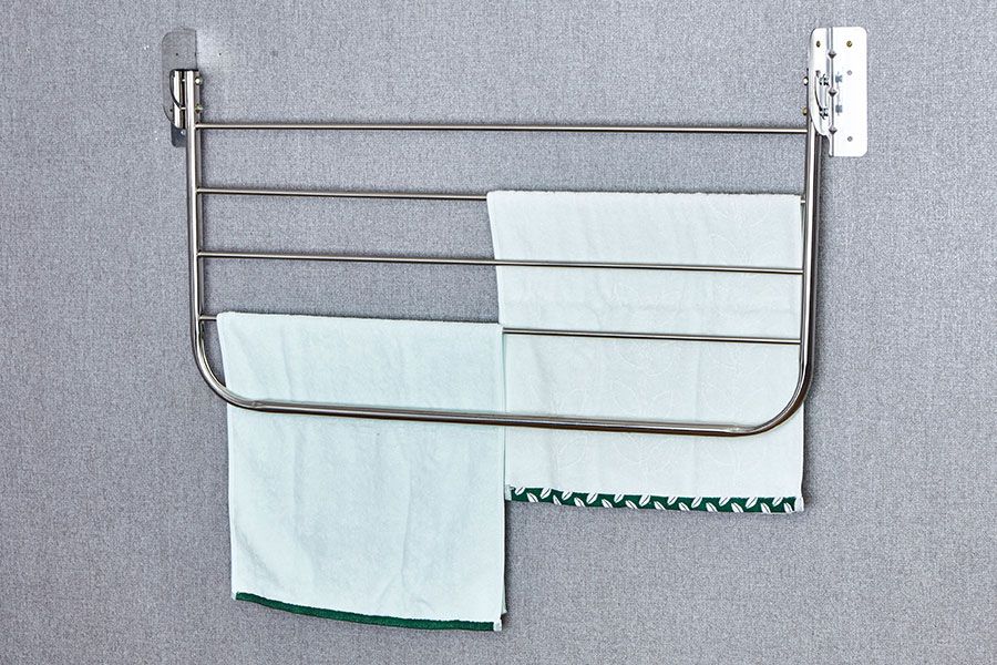 Сушилка настенная откидная Gochu Artex нержавеющая сталь