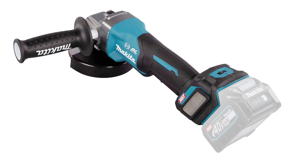 Угловая шлифмашина аккумуляторная с регулировкой оборотов Makita GA029GZ XGT BL 40В, 125 мм, 3000-8500 об/мин, без акб и ЗУ