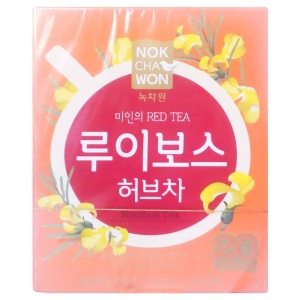 Красный чай РОЙБУШ ROOIBOS NOKCHAWON, Корея, 24 г