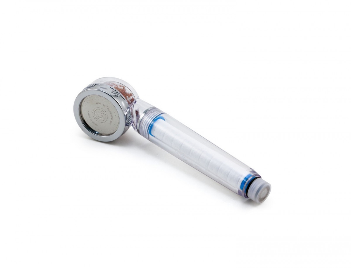 Душевая лейка прозрачная SkinCare AquaDuo SF-300 CL Shower Crystal Stream "Кристальный ручей"