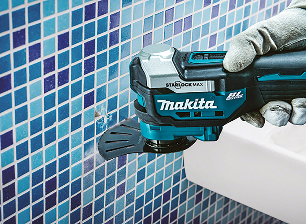 Аккумуляторный многофункциональный инструмент Makita DTM52Z 18В, 10000-20000 об\мин, Starlock/Starlock Plus/Starlock Max, без акб и ЗУ