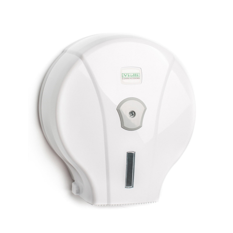 Диспенсер-контейнер для рулона туалетной бумаги Vialli MJ1, белый
