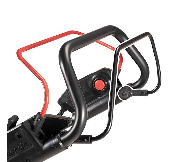 Газонокосилка аккумуляторная Makita DLM481Z LXT 2х18 В, 860 Вт, 48 см, травосборник 62 л, привод 2,5-5км/ч, 4в1, XPT, без акб и З/У