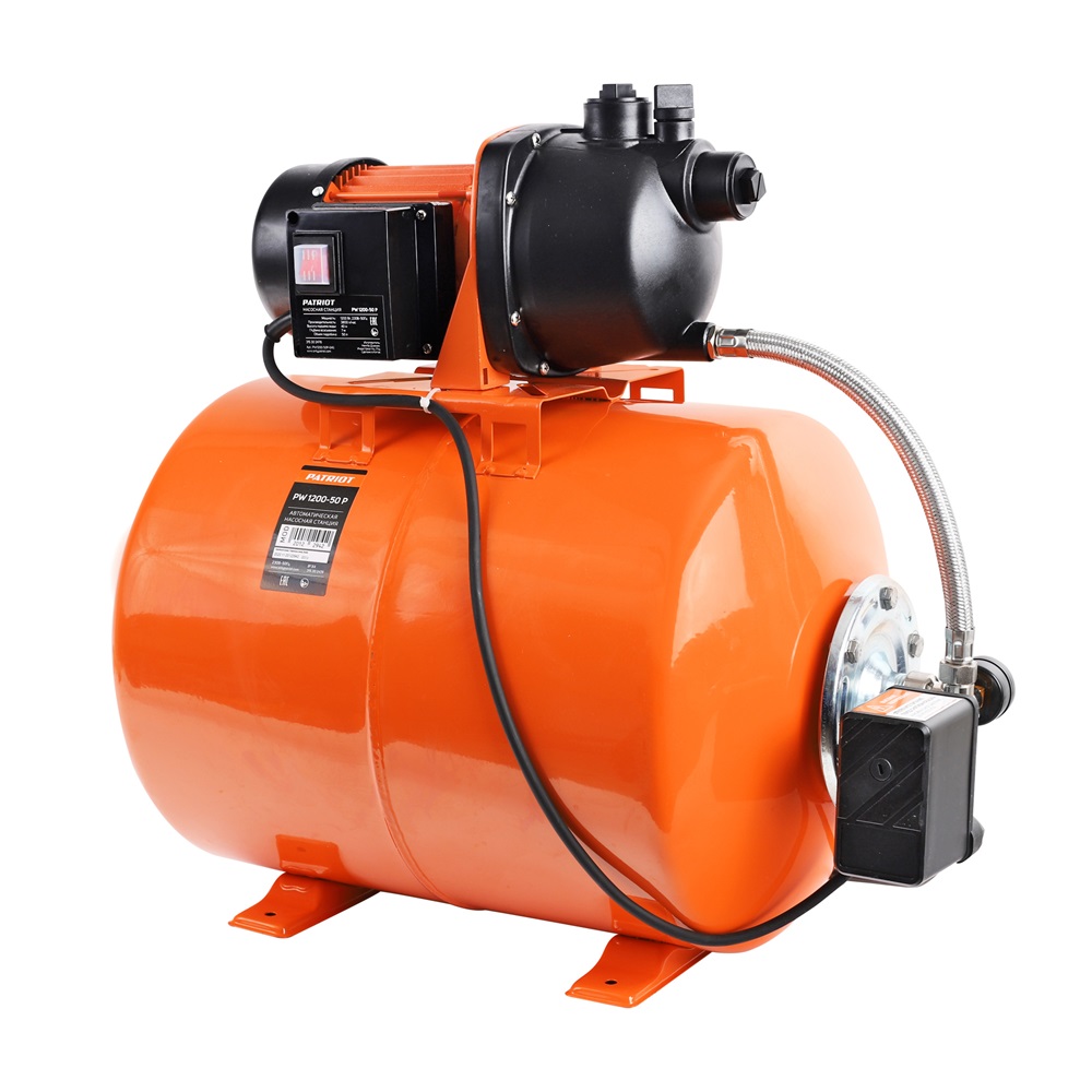 Насосная станция PATRIOT PW 1200-50 P, 1200 Вт.