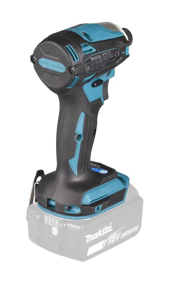 Шуруповерт ударный аккумуляторный Makita DTD172Z LXT 18В, 180 Нм, 3600 об/мин, без акб и ЗУ