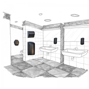 Электронный освежитель воздуха c ЖК-дисплеем LCD MERIDA UNIQUE EXCLUSIVE CARBON LINE GUH721