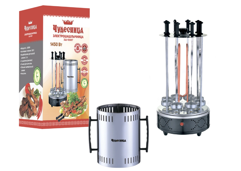 Электрошашлычница  Чудесница 1008Т