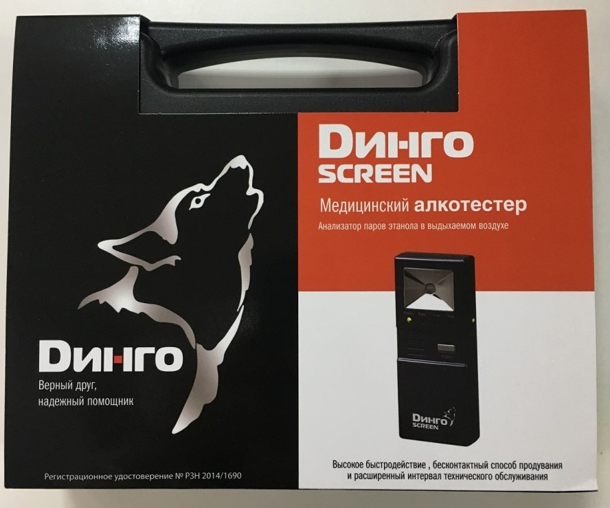 Алкотестер Dingo Screen