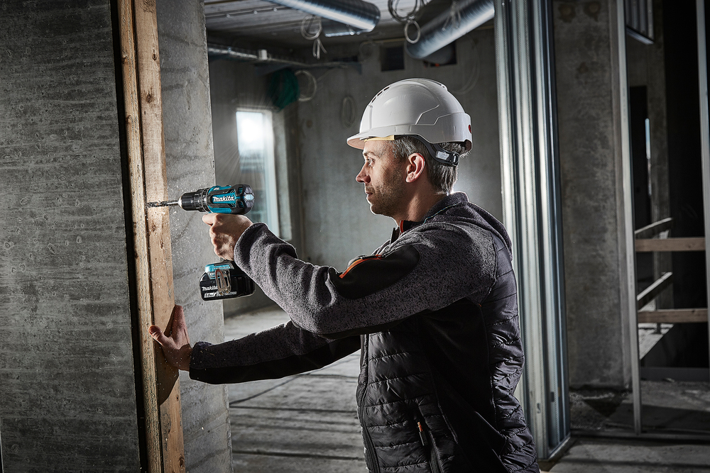 Аккумуляторная ударная дрель-шуруповерт Makita DHP485SYE 18В, 2х1,5 Ач Li-ion, 50 Нм, 1 900 об/мин
