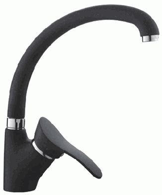 СМЕСИТЕЛЬ ДЛЯ КУХНИ LEDEME L4101F, ГРАНИТНЫЙ ЧЕРНЫЙ