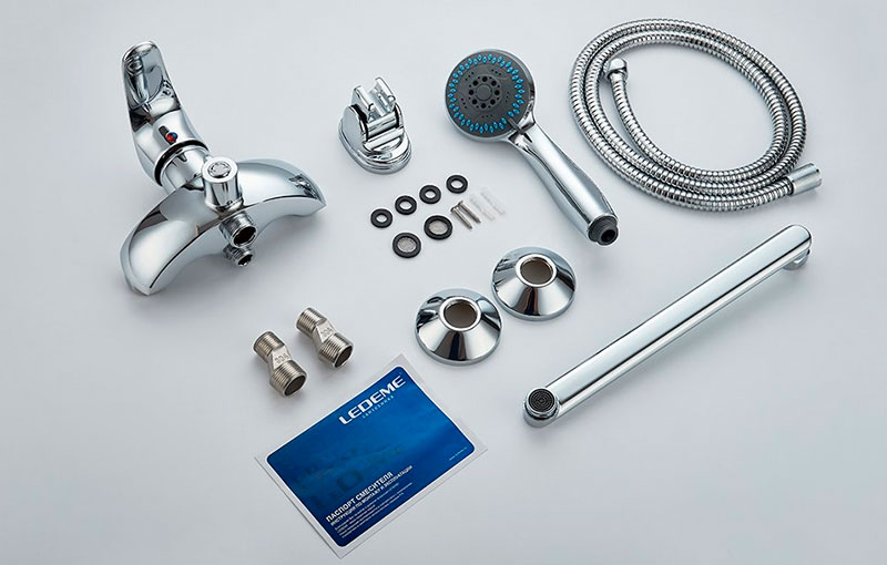 СМЕСИТЕЛЬ ДЛЯ ВАННЫ И ДУША LEDEME L2221