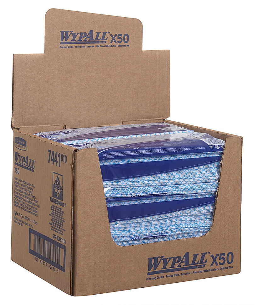 Протирочный материал  Kimberly-Clark Wypall® X50 7441