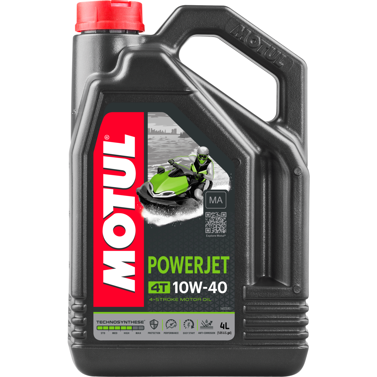 Моторное масло MOTUL Powerjet 4T 10W40 (4 л.)