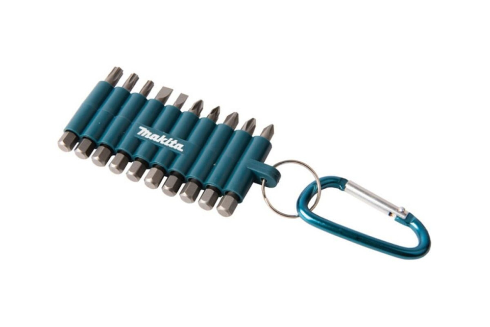 Дрель-шуруповерт Makita DF0300X3 10 мм,320Вт,1500/450об/мин.,БЗП,56/21Нм,2скор,20 пол.+ набор бит 10 шт. D-65028