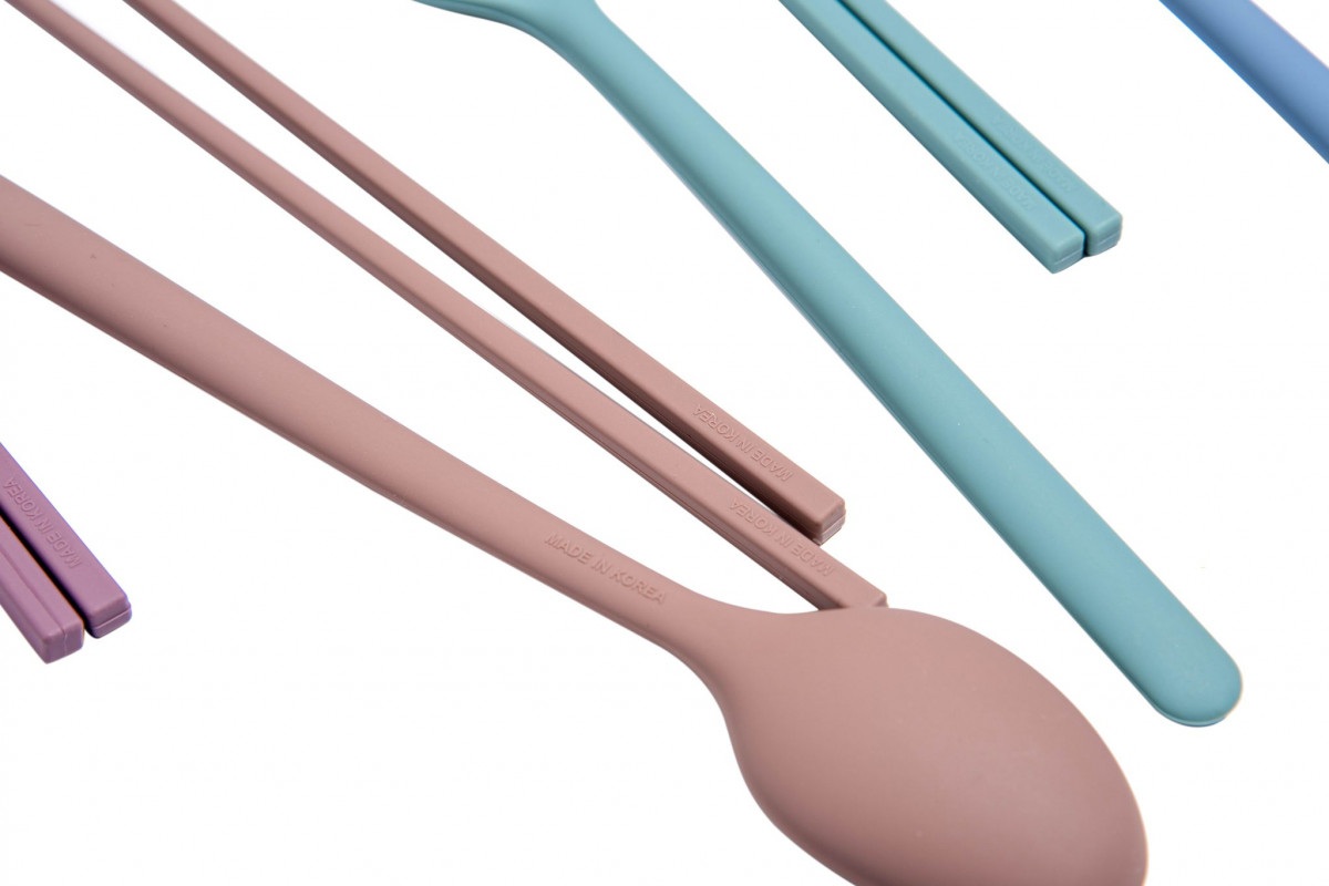 Силиконовая ложка KF Pastel