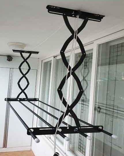 Потолочная сушилка на балкон Gochu Artex 1000 Black