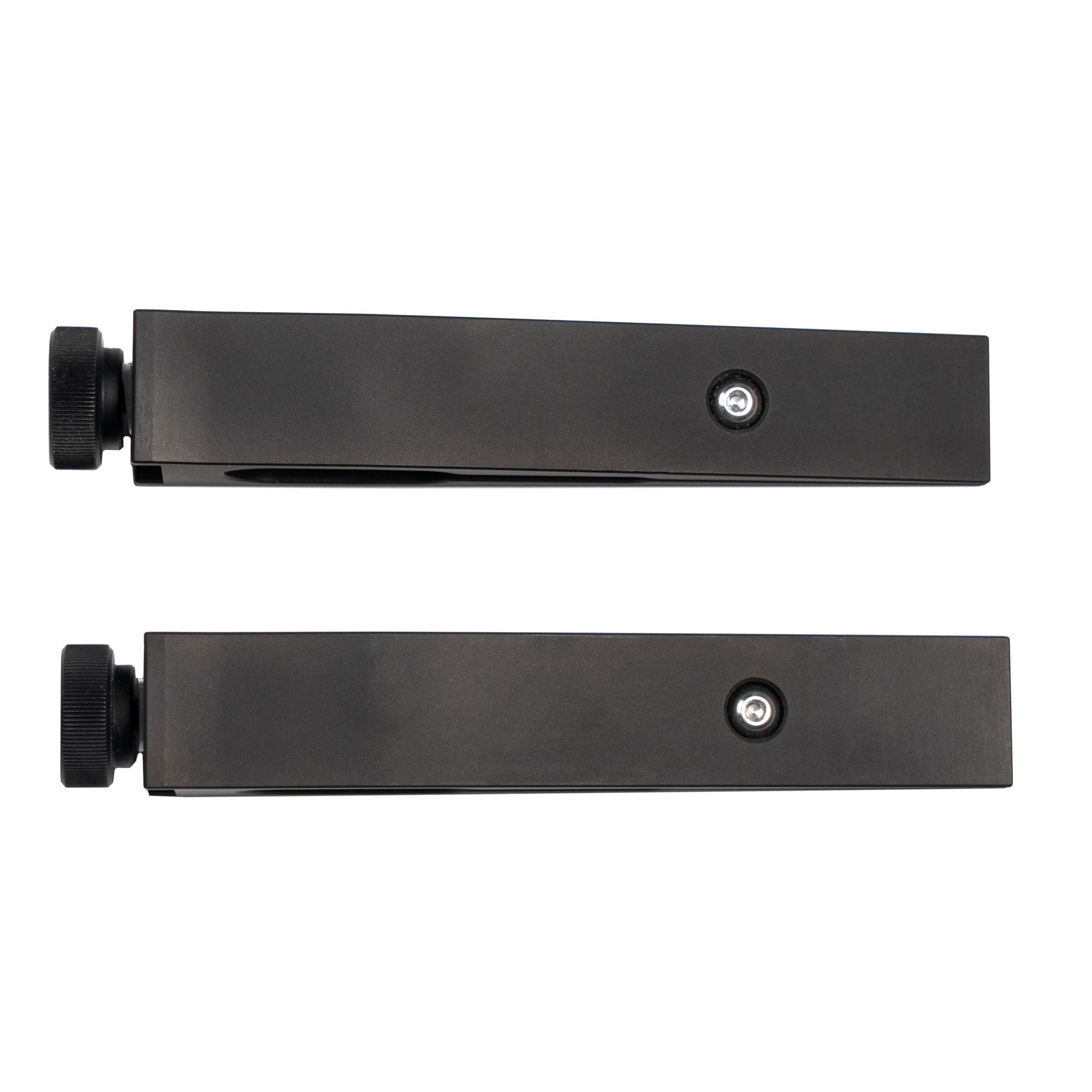 Зажимы TSPROF цельнофрезерованные филейные, матовые