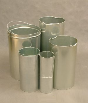 Внутренняя емкость для урн оцинкованная 230